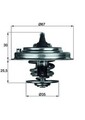 Thermostat, Kühlmittel MAHLE TX 30 92D für AUDI SKODA VW
