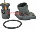 Metzger Autoteile 4006155 THERMOSTAT KÜHLMITTEL, MIT GEHÄUSE für SEAT SKODA