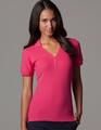Sophia Comfortec® V Neck Damen Polo Shirt | Kustom Kit