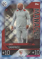 Champions League EXTRA 22/23 Trading Card MAN10 Jorge Sampaoli Manager CRYSTAL