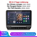 Für Fiat Ducato 2007-2023 10.1'' Carplay Android 14 Autoradio GPS Navi WIFI 