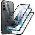 360° Schutz Hülle Für Samsung Galaxy S Serie Magnet Glas Case Handy Tasche Cover
