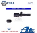 240711-62303 ABS SENSOR DREHZAHLFÜHLER HINTEN ATE 2PCS FÜR AUDI A3,8VF,8VM,8VK