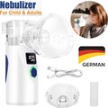 Tragbar Inhalator Vernebler Inhaliergerät Handvernebler für Erwachsene Kinder DE
