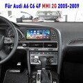 8.8" Autoradio Für Audi A6 C6 4F MMI 2G 2005-2009 4G GPS NAVI BT Carplay 6+128GB