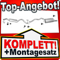 Auspuff für VW T4 TRANSPORTER IV 2.5 SYNCRO 4x4 SWB-Kurz ab 1996 Auspuffanlage