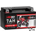 LANGZEIT YTX7A-BS Motorrad GEL Batterie 12V 7Ah 50615 Batterie ETX7A-BS CTX7A-BS
