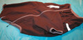 Hurtta Hundemantel Chill Stopper 65 braun Reißverschluss Softshell Wettermantel