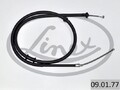 LINEX 09.01.77 Seilzug, Feststellbremse für CITROËN,FIAT,PEUGEOT