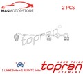 ABS SENSOR DREHZAHLFÜHLER PAAR HINTEN TOPRAN 109 925 2PCS P FÜR SKODA SUPERB I