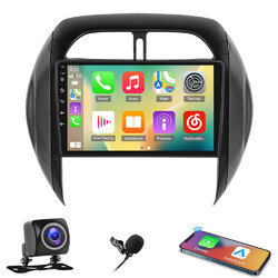 Android 13.0 Autoradio GPS Navi Carplay RDS SWC BT Für Toyota RAV4 1+32G +Kamera