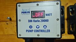 AquaForte DM Vario 20000 Controller für Pumpe
