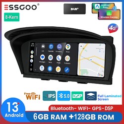 Für BMW E60 E61 CCC DAB+ 4G LTE Android Autoradio 8Core 6+128GB Carplay GPS DSP