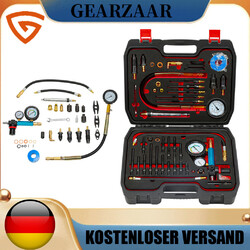 Druckverlustprüfer-Set Benzin & Diesel Motor Kompression Zylinderdruck Messen DE