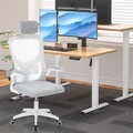 Bürostuhl ergonomisch Drehstuhl Chefsessel 150kg/330LB Mesh Schreibtischstuhl DE