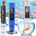 PH und TDS EC Meter Messgerät Digital Pool Prüfer Wassertester Leitwertmessgerät