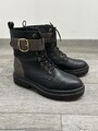 Boots Damen Größe 41 Schwarz Braun