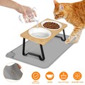 Futterspender und Wasserspender für Haustiere Set zur Fütterung Hund und Katze