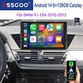 8 Core 6+128G Android 14 10" Carplay Autoradio NAVI KAM Für BMW X1 E84 2010-2015