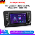 Für Benz W164 ML350 05-2012 7" Android 13 Carplay Autoradio GPS Navi WIFI DAB+