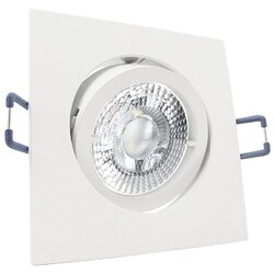 LED Einbaustrahler 230V Set 4W 6W 7W dimmbar Decken Spot GU10 Einbauleuchte CP-B