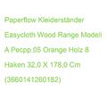 Paperflow Kleiderständer Easycloth Wood Range Modell A Pecpp.05 Orange Holz 8 Ha