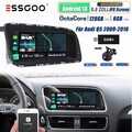8.8" DAB+ 8-Kern Android 13.0 Autoradio CarPlay GPS Nav BT Für Audi Q5 2009-2016