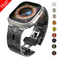 Edelstahl Armband Für Apple Watch ULTRA 2 49mm SE 10 9 8 7 6 5 Metall 44mm 45mm