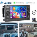 4+64GB Carplay Für Ford Transit MK7 2007-2012 Android 15 Autoradio GPS Navi Kam+