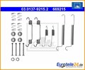 Zubehörsatz, Bremsbacken ATE 03.0137-9215.2 für Opel
