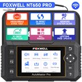FOXWELL NT650 PRO Profi KFZ OBD2 Diagnosegerät Auto Injektor DPF TPS Öl Reset DE