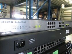 D-Link DGS-1216T Smart Web Smart Switch 10/100/1000 Gigabit GBIT 2x SFP COMBO
