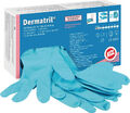 DERMATRIL 740 Einweghandschuhe Nitril blau 100´er Box Einmalhandschuhe