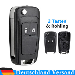 AUTO SCHLÜSSEL Gehäuse passend für OPEL ASTRA ADAM CORSA E CASCADA MOKKA ZAFIRA