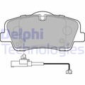 DELPHI BREMSBELÄGE SATZ HINTERACHSE PASSEND FÜR HYUNDAI H350 | LP3292