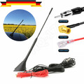 DAB Antenne FM AM Dachantenne DAB+ Autoantenne Verstärker SMA DIN Stecker Kombi