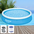 Bestway Fast Set 366x76cm Pool mit Filterpumpe Gartenpool Planschbecken  57274