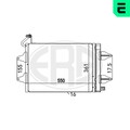ERA Kondensator Klimaanlage 667017 für POLO FOX 5Z1 5Z3 VW 9A4 9N2 5Z4 9A2 9A6 4
