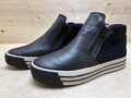 HILFIGER DENIM DAMENSCHUHE SNEAKER HALBSCHUHE FREIZEITSCHUHE GR:37 UK:4 SCHWARZ