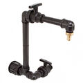 IBC Adapter S60x6 Container - 1" Kugelhahn Schwanenhals + Ablasshahn Wassertank