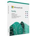 Microsoft 365 Family Medialess 1-Jahres-Abonnement 6 Benutzer - Einzelhandel verpackt