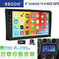 DAB+ 4+64GB Für AUDI A3 8P 2003-2012 Android 14 Autoradio Apple Carplay GPS KAM