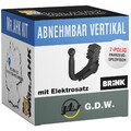 GDW Anhängerkupplung vert. abnehmbar für Kia Ceed SW ab 18 + 7pol spezifisch