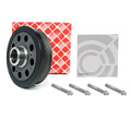 FEBI Riemenscheibe Kurbelwelle + Schrauben für BMW E81-88 E90-93 E60 X1 X3 N47