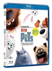  BLU-RAY BRD NUOVO sigillato Pets 1:Vita da Animali+dvd Pets 2 versione Italiana