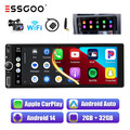 6.9" 1 DIN Android 14 Auto Carplay Autoradio Touch Screen GPS NAV RDS 32G Kamera
