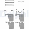 Zubehörsatz Scheibenbremsbelag DELPHI LX0028 für FORD MORGAN XL ESCORT 2 ATH GU