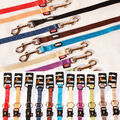 Nobby Classic Hundehalsband Welpen-Senior Hundeleine Führleine 4Größen 10 Farben