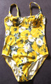 Sunflair-Badeanzug - 44 - Gelb mit Blumenmuster