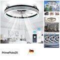 Deckenventilator LED inkl. Fernbedienung dimmbar moderne Deckenlampe